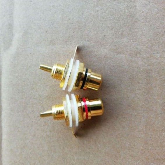 SOCKET RCA GOLD GROSIR BAGUS