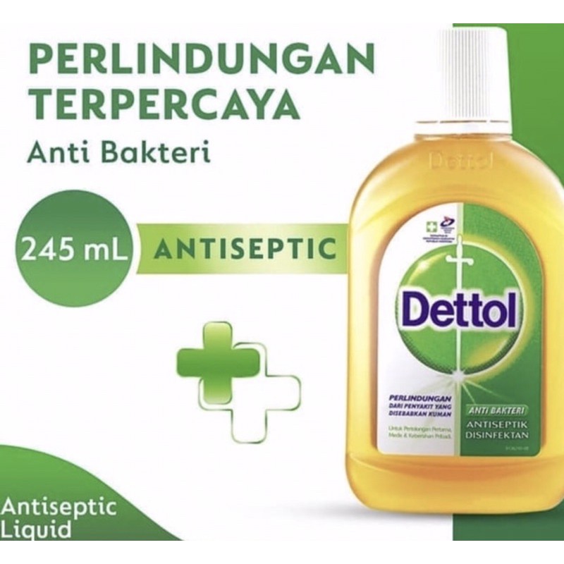 Dettol antiseptik cair 245 ml