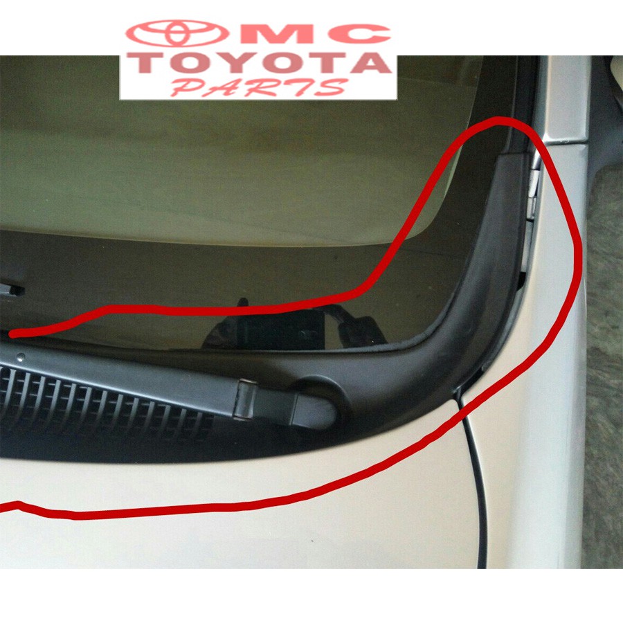 Louver Cowl Panel Panggangan Sate Kiri Avanza Xenia Old 55782-BZ020