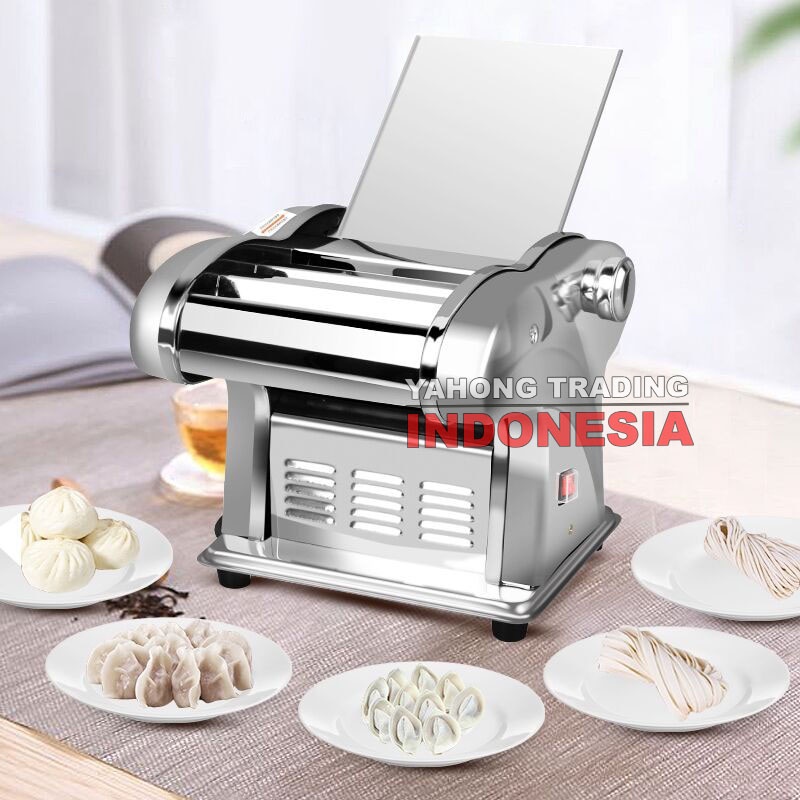 Mesin Pembuat Mie JCD 8 Mesin Giling Pencetak Mie Noodle Maker PANDA SCALE + PACKING KAYU