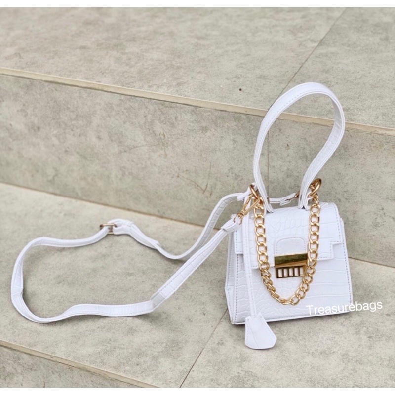 TREASUREBAGS- Andin - Sling Bag Mini Croco / Micro Croco Tas Wanita