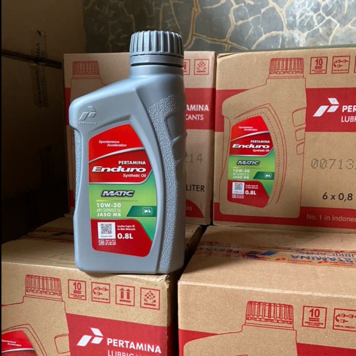 OLI PERTAMINA ENDURO MATIC 0,8 LITER OLI MOTOR PERTAMINA ASLI