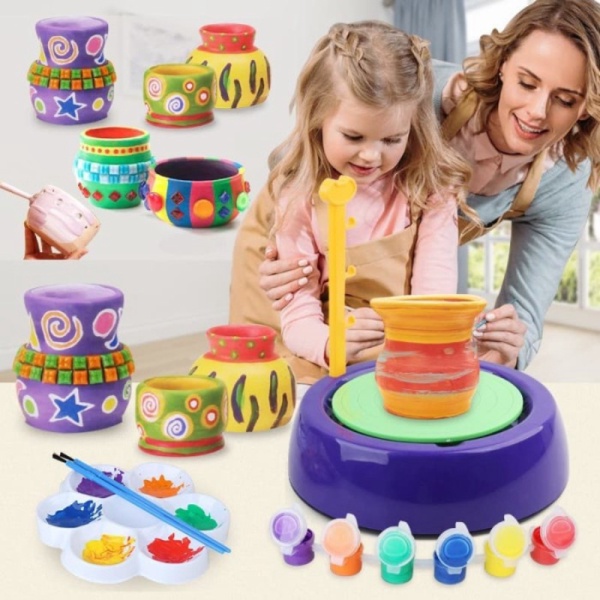 

Clay maker pottery set - pottery toys - mainan tanah liat Diskon