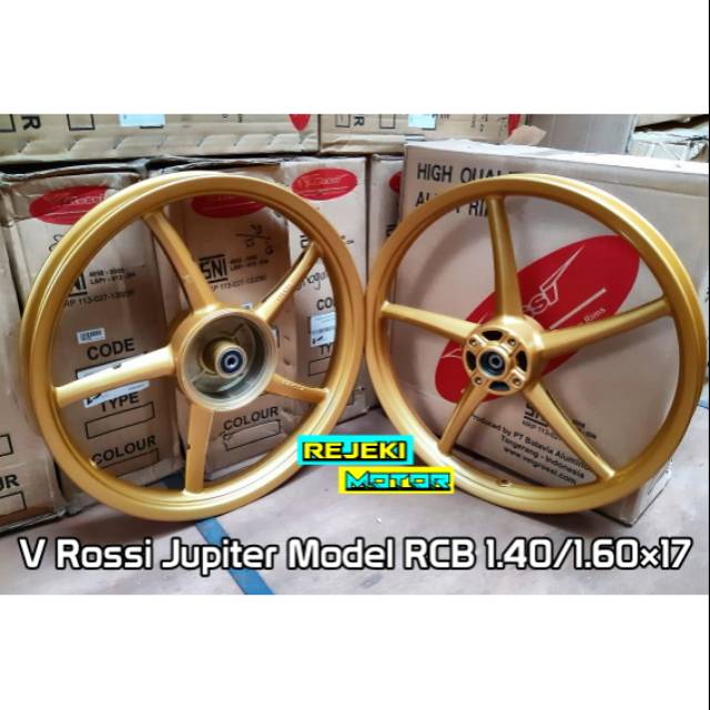 Velg racing Vrossi Jupiter palang 5 replika RCB
