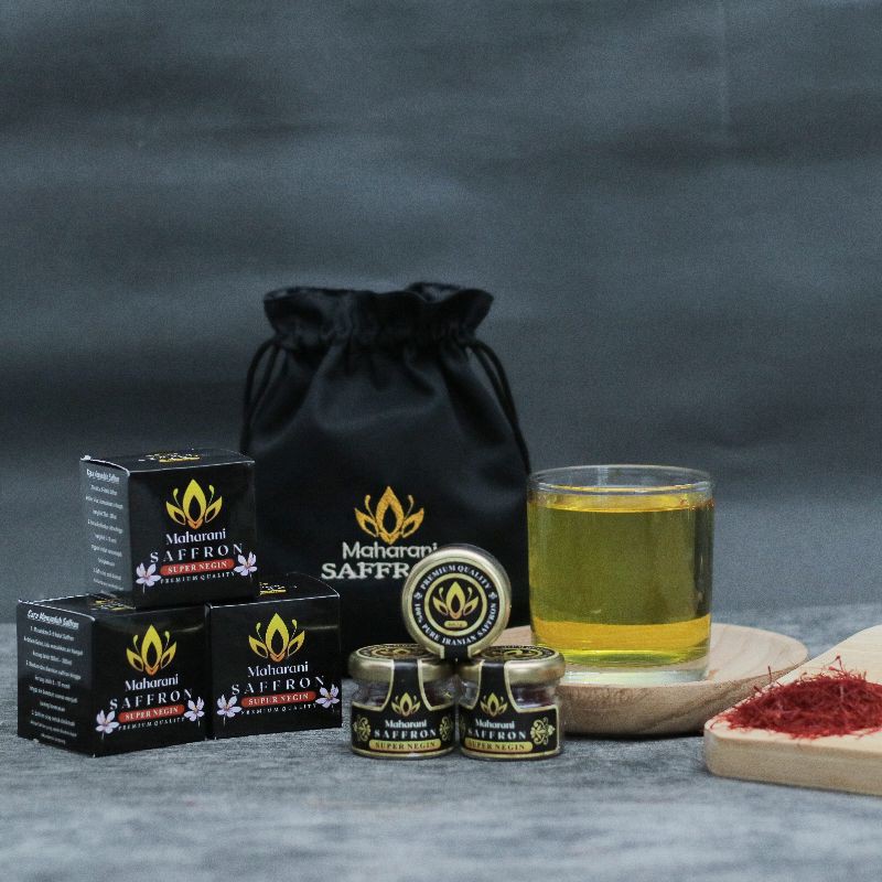 (BELI 4GR GRATIS 4GR) Bunga Saffron Safron Super Negin Asli Original Iran Premium Quality