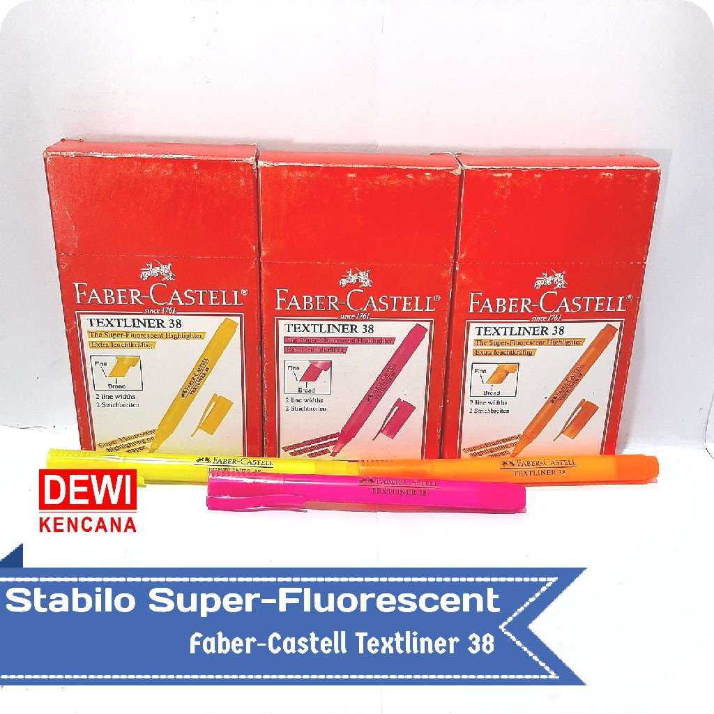 

Stabilo Highlighter Faber-Castell Textliner 38