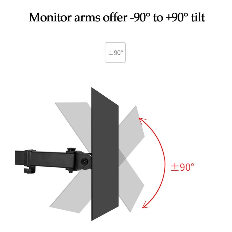 Triple W Triple Monitor Bracket Stand 3 Base Mount Arm Breket LED LCD