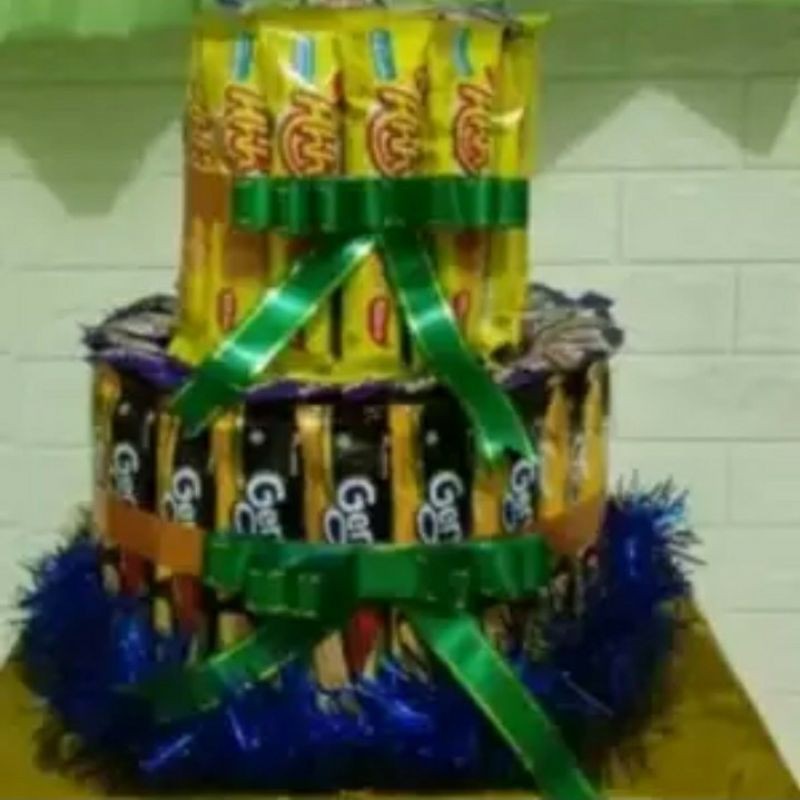 

Snack buket 2susun- Buket Makanan