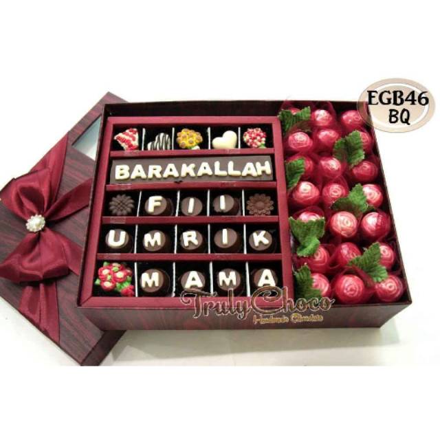

Kado ulang tahun cokelat Trulychoco untuk istri tercinta