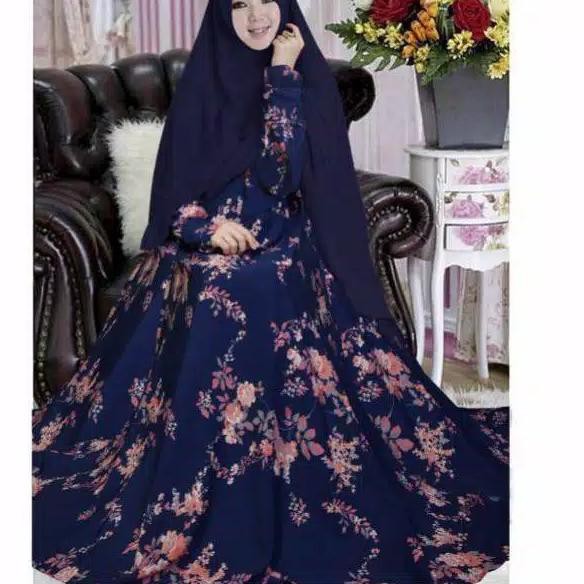 CFL GAMIS SYARI KLOK 4 METER MAXI LISA SERIES WOLFIS BEST SELLER Spesial Order ✅