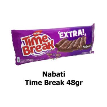 

Nabati Time Break Coklat 48g ( 1 pak isi 10 bungkus )