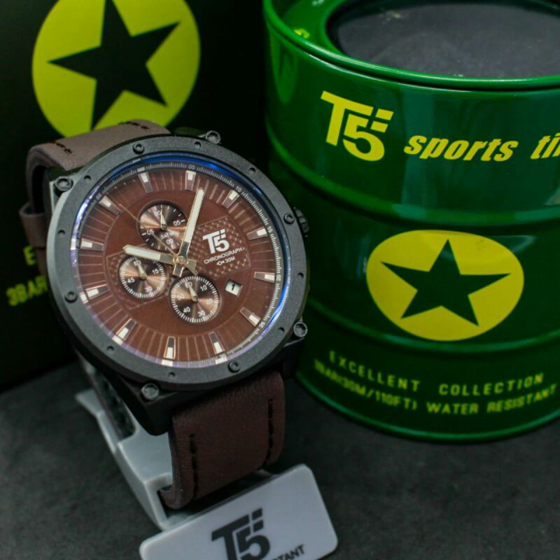 JAM TANGAN  PRIA T5 H3475 CHRONO ORIGINAL WR