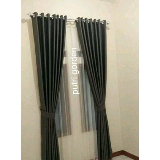 Gorden blackout abu tua polos serat