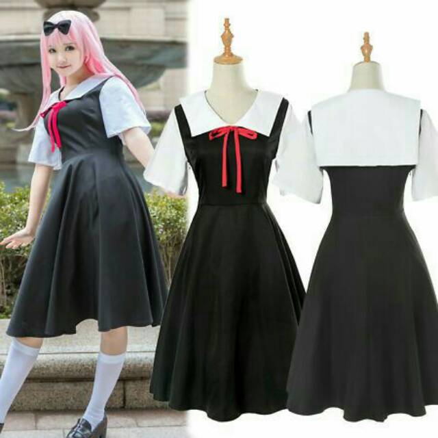 (Chika Fujiwara) kaguya sama wa kokurasetai HIGH QUALITY costume cosplay seifuku japan korean