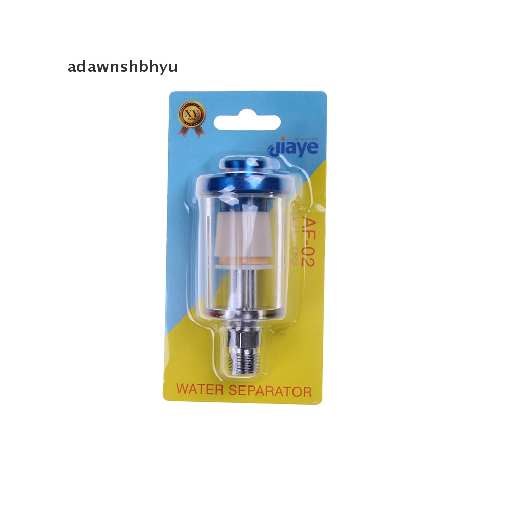 Adawnshbhyu 1/4&quot; Spray Gun Air Line Mini Filter Water Trap Clear Painting Alat Kelembaban