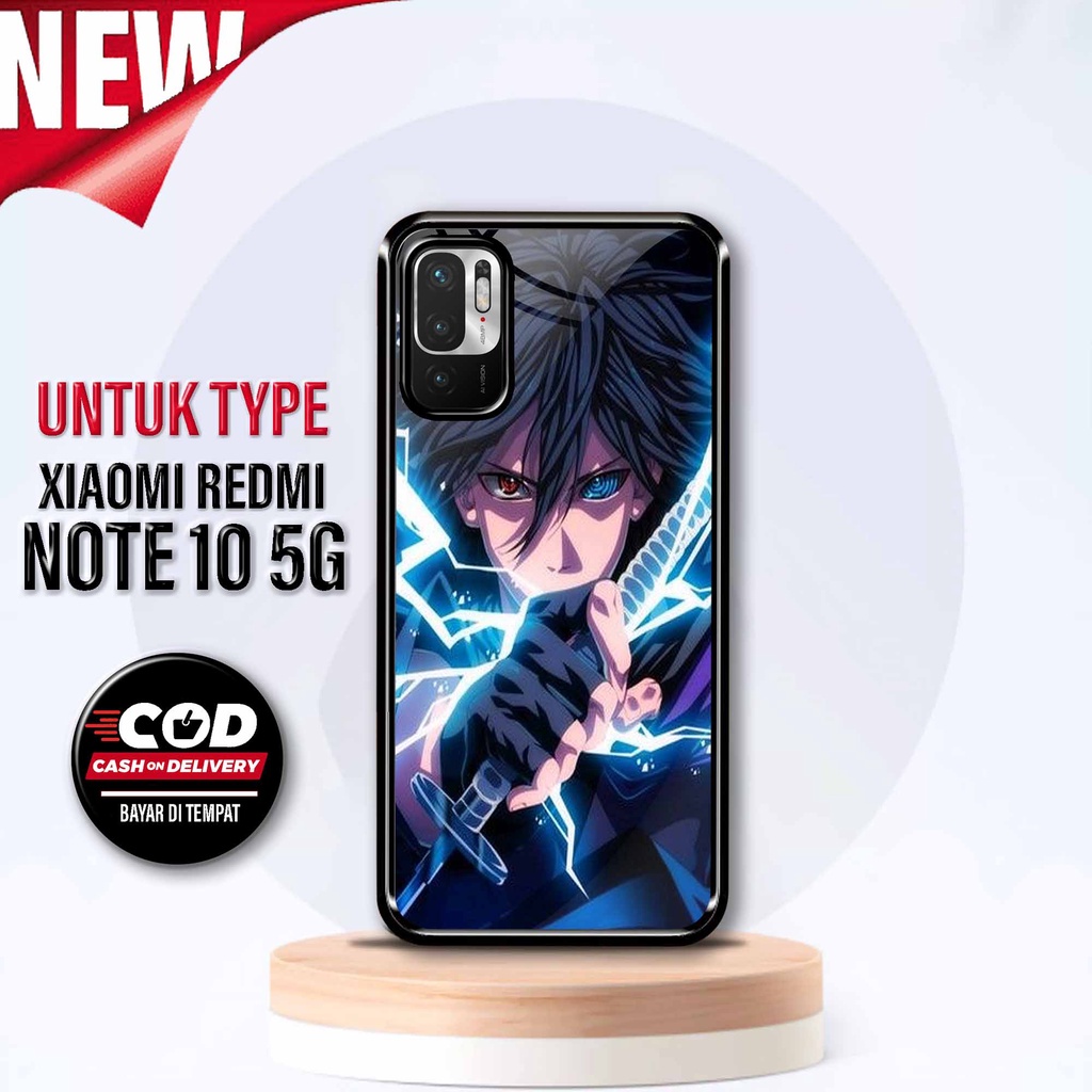 Case Redmi Note 10 5G - Hardcase Xiaomi Redmi Note 10 5G - Silikon Motif [ Anime 4 ] - Cassing Murah