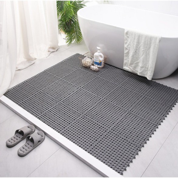 Barnik88 Karpet Kamar Mandi Polkadot Anti Licin 30x30 cm / Keset Alas Lantai Dapur Anti Slip murah!!