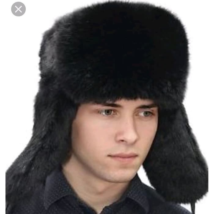 topi rusia topi bulu topi gunung topi berbulu topi hiking topi musim dingin topi import