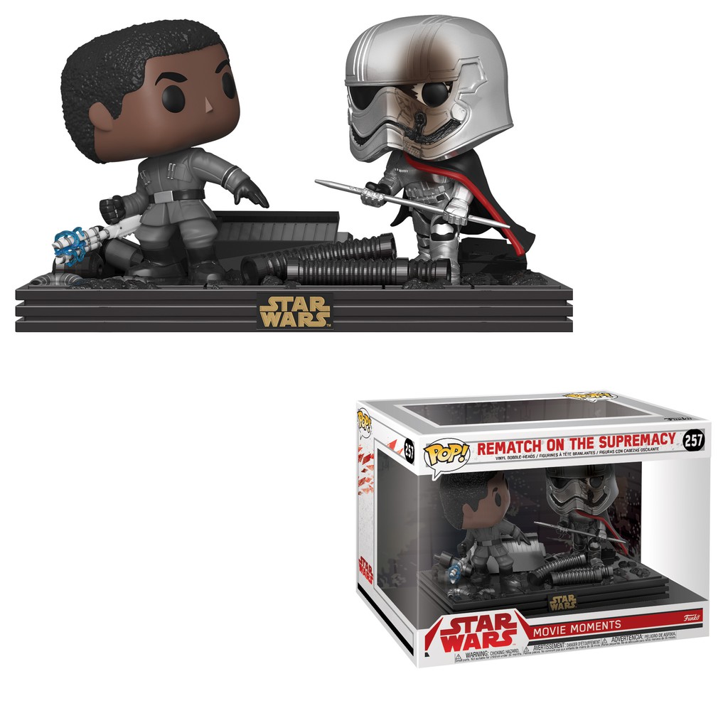 

Funko Pop Movie Moments: Star Wars - Rematch on the Supremacy (Duel) damaged Box