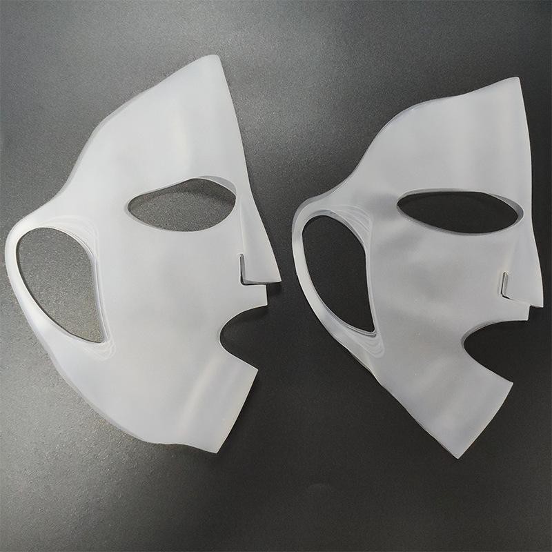 (BOW) Topeng penahan masker wajah silicone flexible reusable