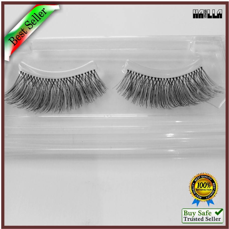 Bulu mata Palsu 107 Fake Eyelash Natural Lembut Premium Bagus Murah Kualitas Export