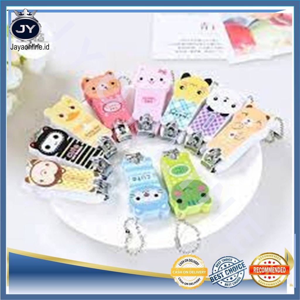 JY GUNTING KUKU/JEPIT KUKU KAREKTER IMUT/NAIL CLIPPER