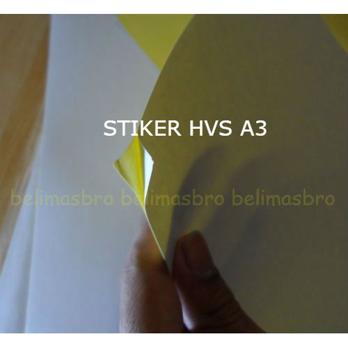 

Sticker HSV A3 Stiker Polos