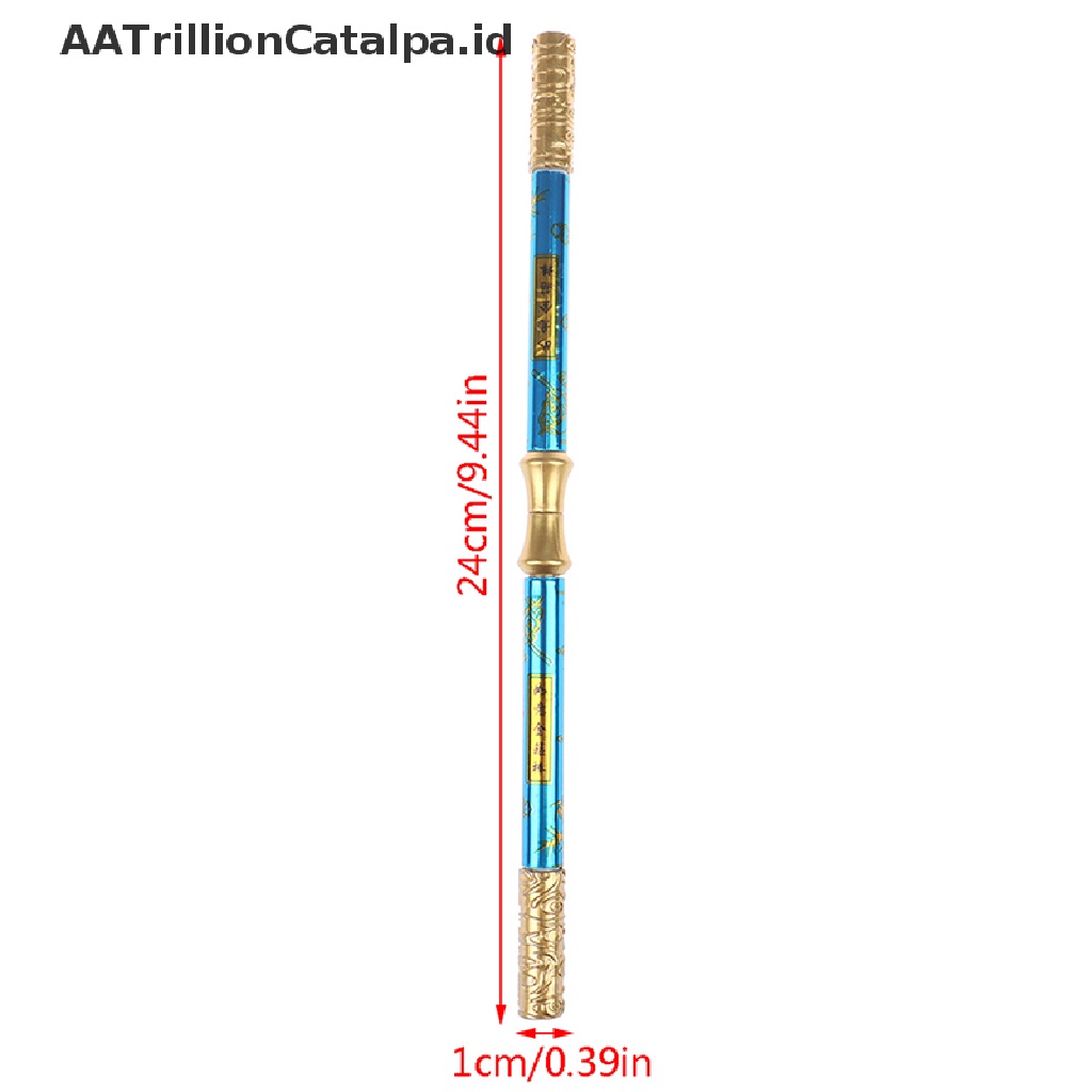 (AATrillionCatalpa) 1pc Pulpen Gel Model Putar Warna Random Kreatif Untuk Mainan / Hadiah / Pelajar