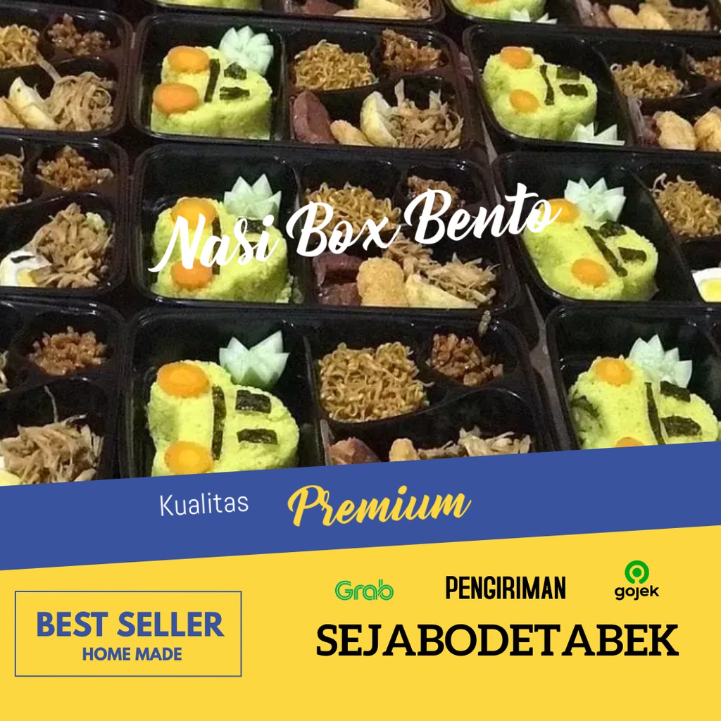 

Nasi Bento Karakter / Nasi Bento Mobil / Nasi Bento Ulang Tahun / Nasi Bento Box / Nasi Bento Anak