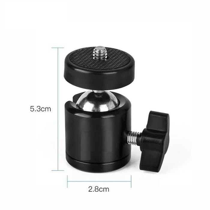 Trend-HEADBALL TRIPOD RINGLIGHT HEADBALL UNIVERSAL HEADBALL CAMERA MURAH