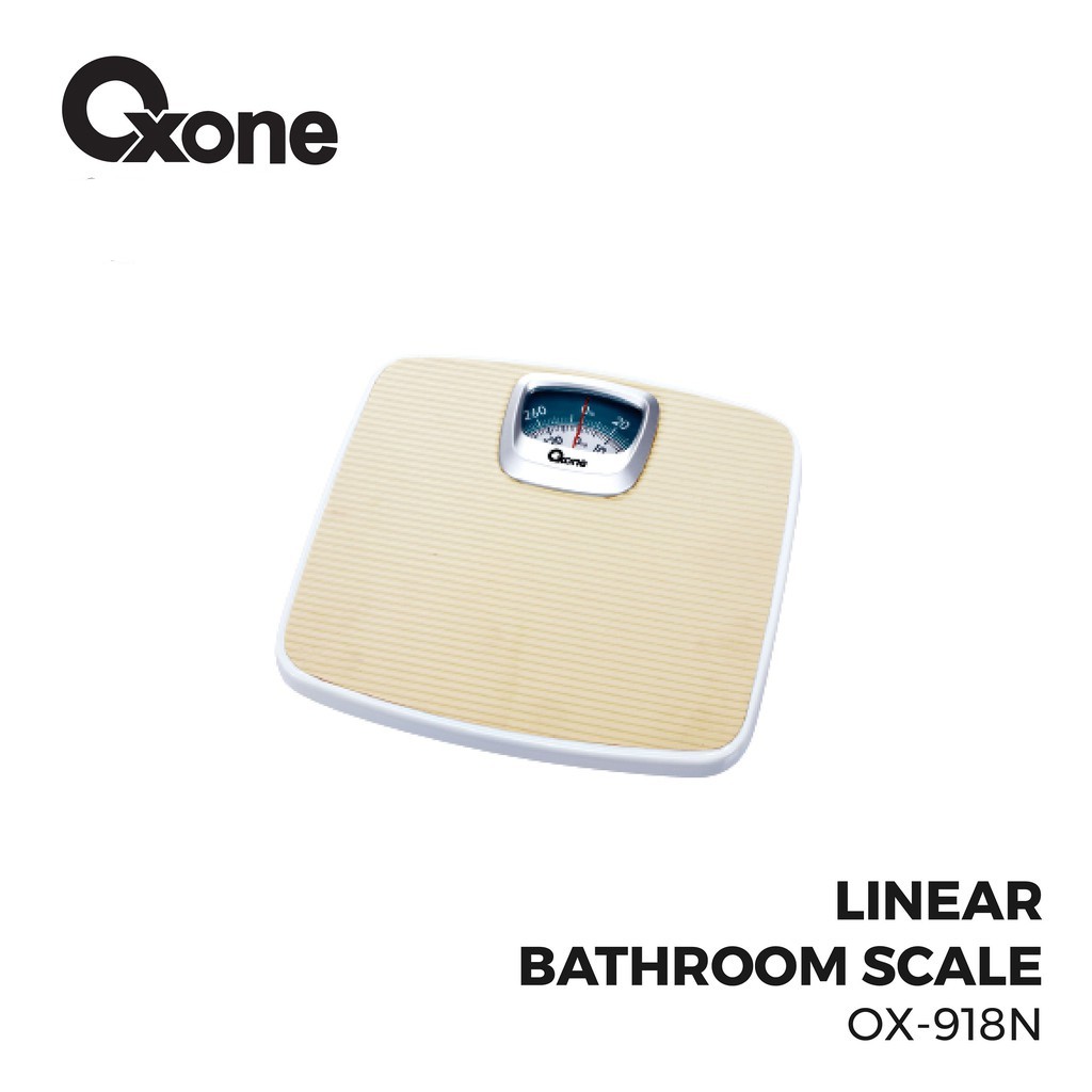 Oxone OX-918N Linear Bathroom Scale Timbangan Badan