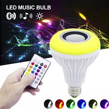 Lampu Musik LED RGB Speaker Bluetooth