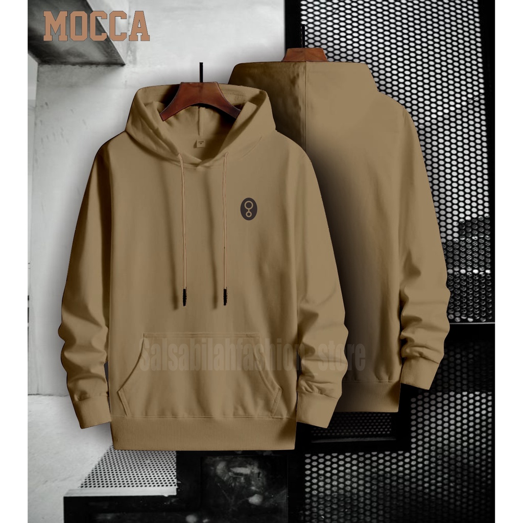 WADEZIG Jaket Sweater Distro - Sweater Hoodie Pria Dan Wanita Flece Tebal