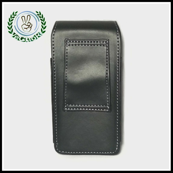 Dompet Tas Sarung HP Kulit Asli - Kickers Harley KH149 - Hitam