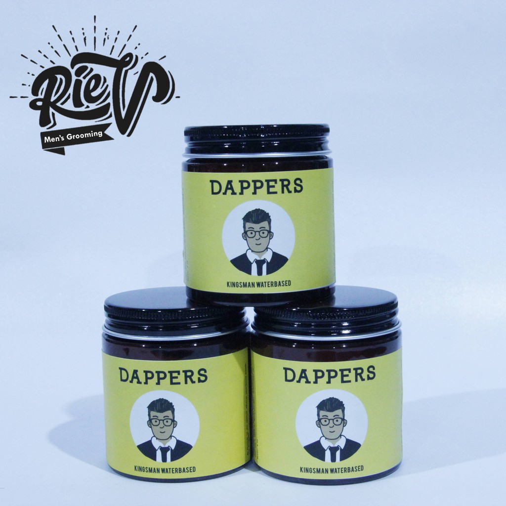 Pomade Dappers Kingsman Waterbased 4.25oz (FREE SISIR) Pomade dappers