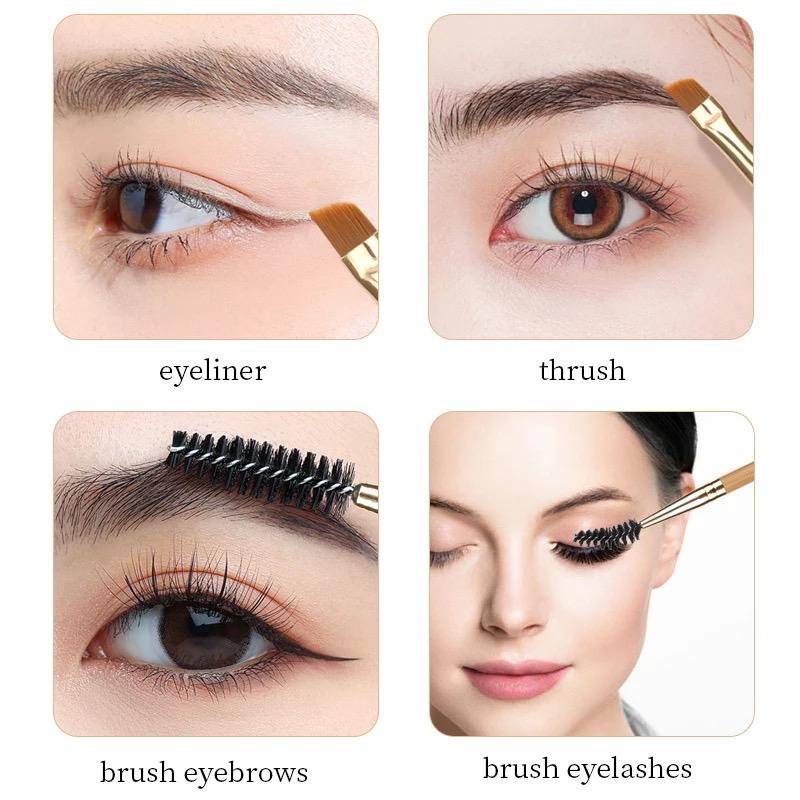 PREMIUM KUAS ALIS 2in1 // Double Eyebrow Brush | Eyelash Brush | Sikat Alis | Maskara Wand | Sisir Alis | Mascara Brush