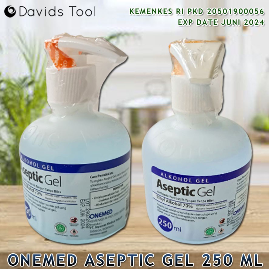Aseptic Gel Hand Sanitizer Onemed 250 ML