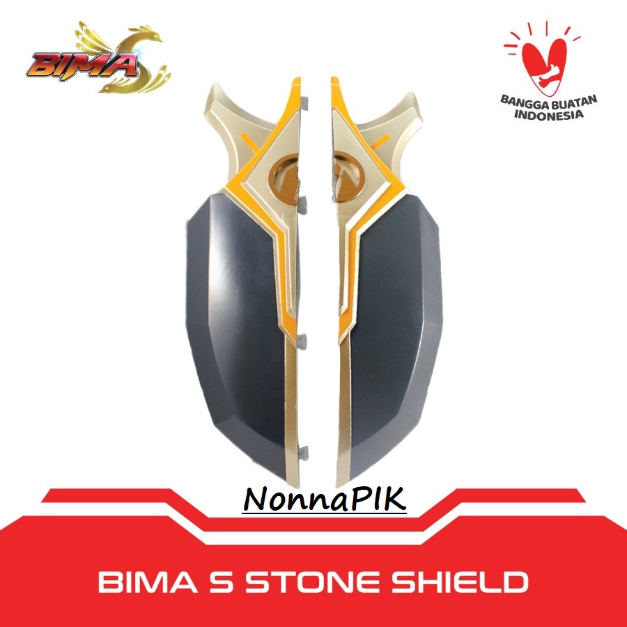 mainan tameng stone shield bima s/kostum bima garuda/mainan anak