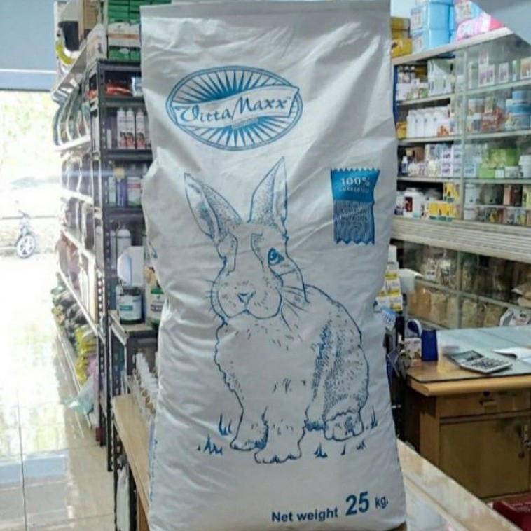 Ekpedisi Only makanan kelinci vitta maxx rabbit food - 25 kg
