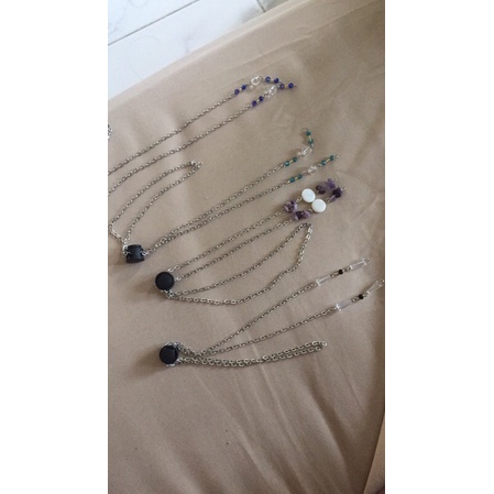 KALUNG MASKER RANTAI GOLD PEARL/LANYARD STRAP MASK KOREA/GOLD CHAIN