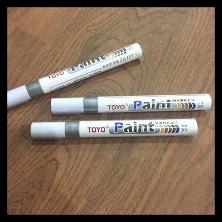 

Spidol Ban Toyo Silver - Paint Marker Toyo Kualitas Terbaik Kode 58