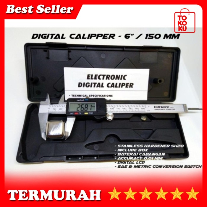 

Tokoku Jangka Sorong / Sigmat Digital Stainless