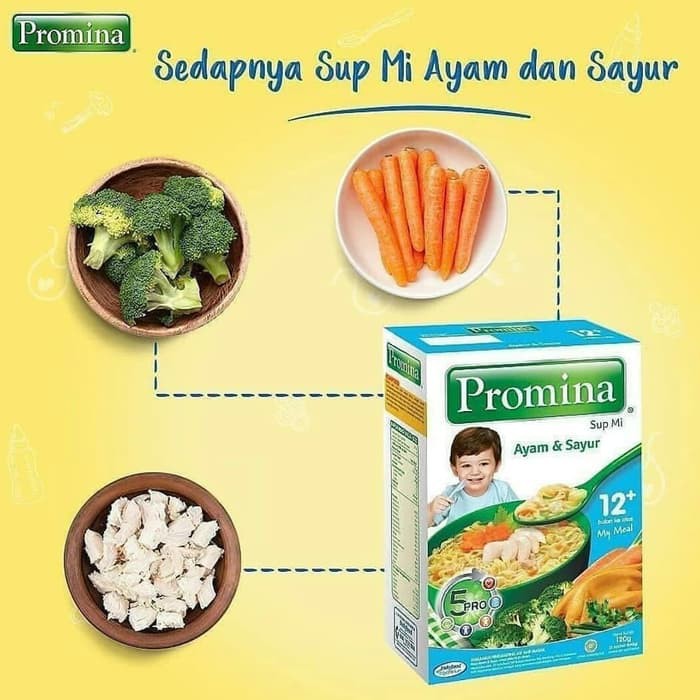 PROMINA Sup Mie/ Promina Sup Mi Ayam sayur / Promina Sup Mie Daging Sayur