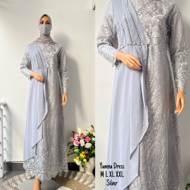 GAMIS TILE YUMNA PREMIUM / GAMIS TILE / GAMIS / GAMIS TILE TERBARU / GAMIS KONDANGAN / GAMIS PESTA / KEBAYA / GAMIS BRUKAT / GAMIS WISUDA / GAMIS WISUDA / GAMIS PENGANTIN