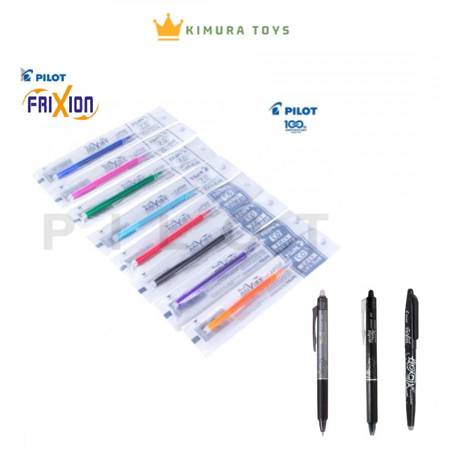 

Refill Pilot Frixion Clicker Warna Refilll Pulpen Hapus BLS-FR7 0.7 Harga Satuab