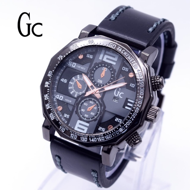 Jam Tangan Pria GC mesin tgl aktif