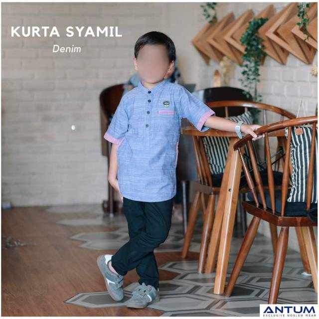 Kurta Kids Syamil Baju Anak Brand Antum