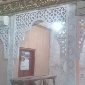 Motif GRC Krawangan Mihrab Masjid O8SATU8O7O632SATU4