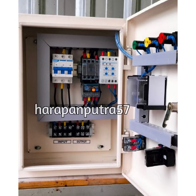 Panel motor dol starter 5.5kw 7.5hp