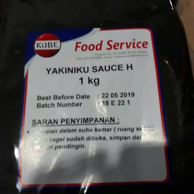

BUMBU YAKINIKU SAUCE 1Kg